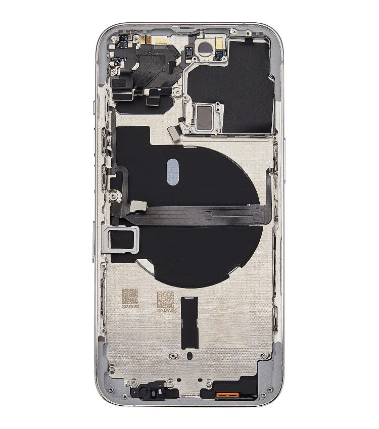 Replacement Back Housing Compatible for iPhone 13 Pro - Silver - Best Cell Phone Parts Distributor in Canada, Parts Source Replacement Back Housing Compatible for iPhone 13 Pro - Silver - Best Cell Phone Parts Distributor in Canada, Parts Source